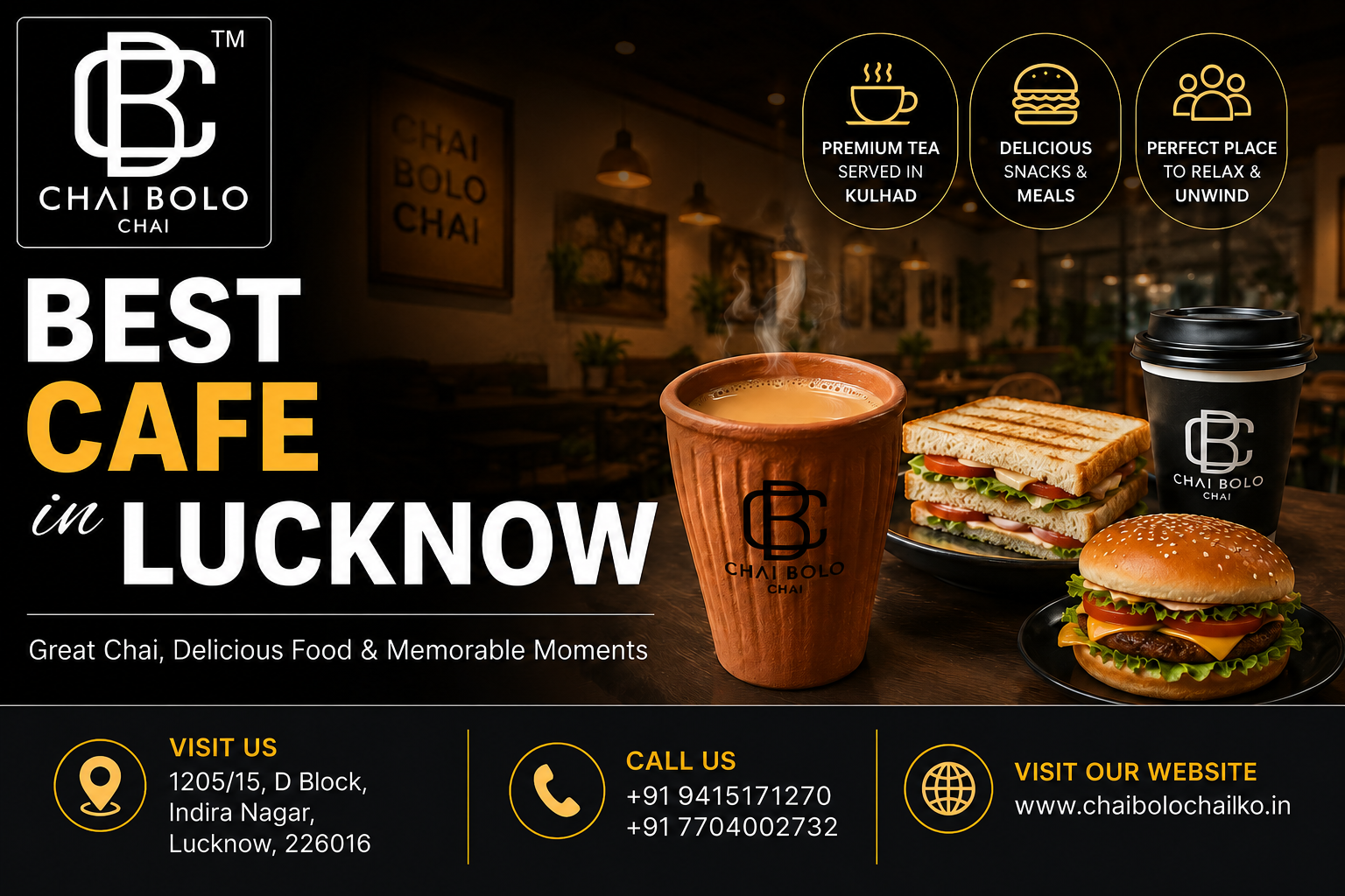 10 Best Cafe in Lucknow – Top Coffee Shops, Couple Cafes & Birthday Celebration Cafes